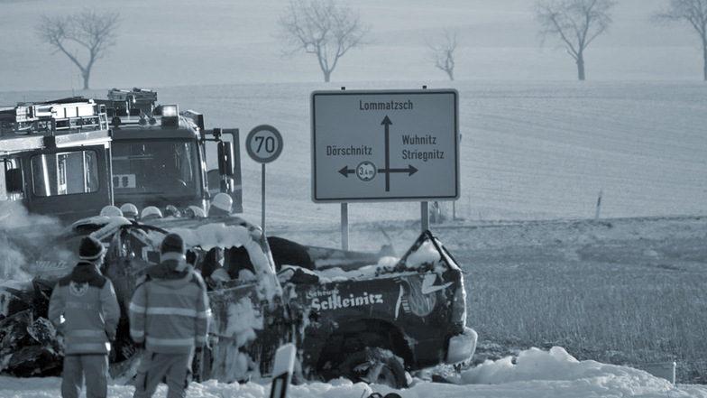 Bei einem schweren Unfall waren im Februar auf der S85 zwei Menschen gestorben. Einer davon war Betreiber der Scheune in Schleinitz.