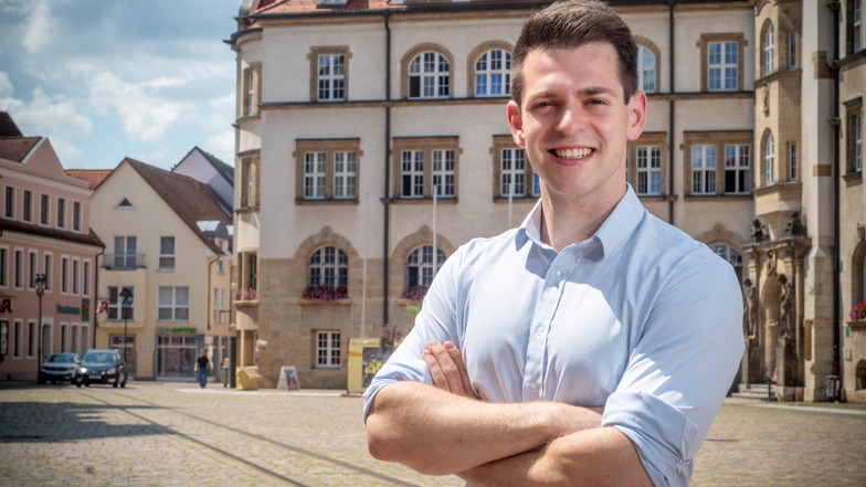 Philipp Hartewig, Mitglied des Bundestages, kandidiert für das Amt des Generalsekretärs der Sachsen-FDP.