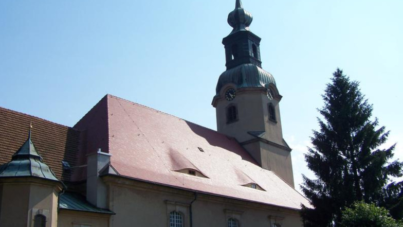Die Kirche von Großröhrsdorf.