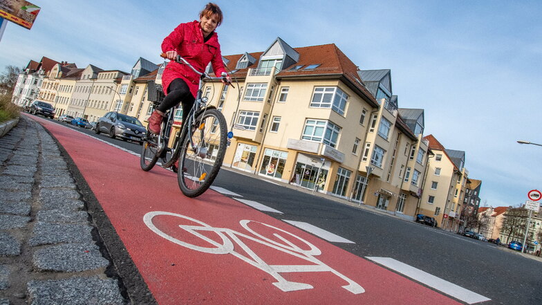 Brauchen Radfahrer in Roßwein zusätzlich Schutz?