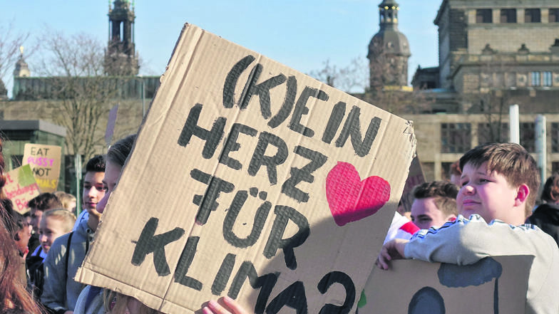 Erst am 29. März fand wieder ein Schülerstreik unter dem Motto „Fridays for Future“ – Freitage für die Zukunft – in Dresden statt.