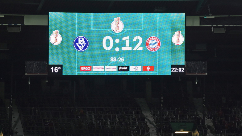 In der 89. Minute stand das Ergebnis im Nachholspiel der ersten Runde des DFB-Pokals fest.