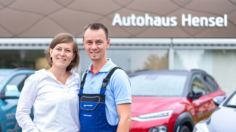 Das Autohaus Hensel gibt es bereits seit 33 Jahren. Auch viele der Mitarbeiter sind seit der Gründung im Unternehmen.