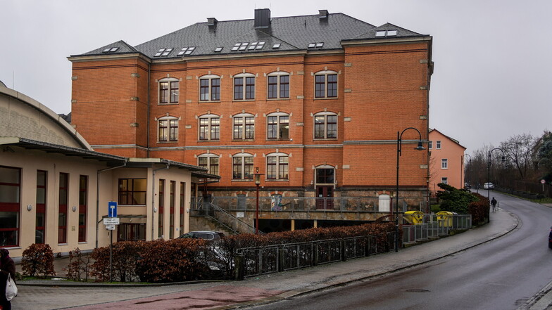 Die Pestalozzischule in Radeberg.