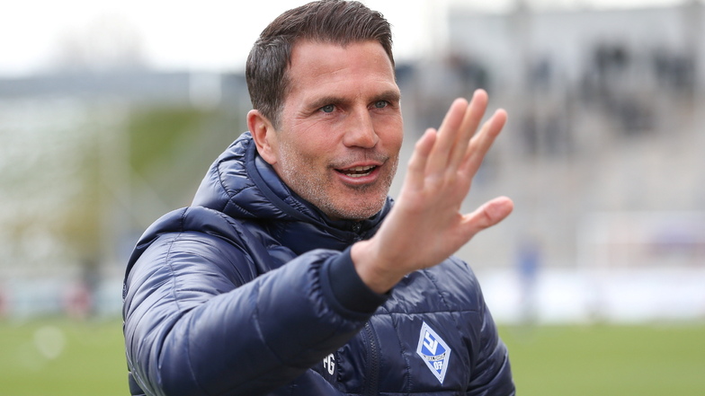 Hat offensichtlich gute Chancen, neuer Dynamo-Trainer zu werden: Patrick Glöckner trainierte zuletzt Waldhof Mannheim.