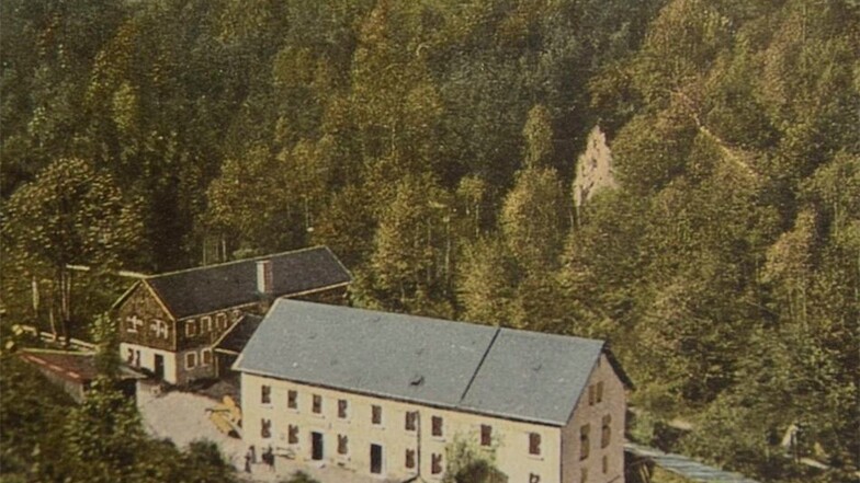 Die Mühle war 140 Jahre lang im Familienbesitz. Hier eine alte Ansicht.