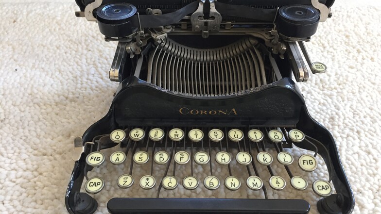 Eine Corona 3 Schreibmaschine (1912)