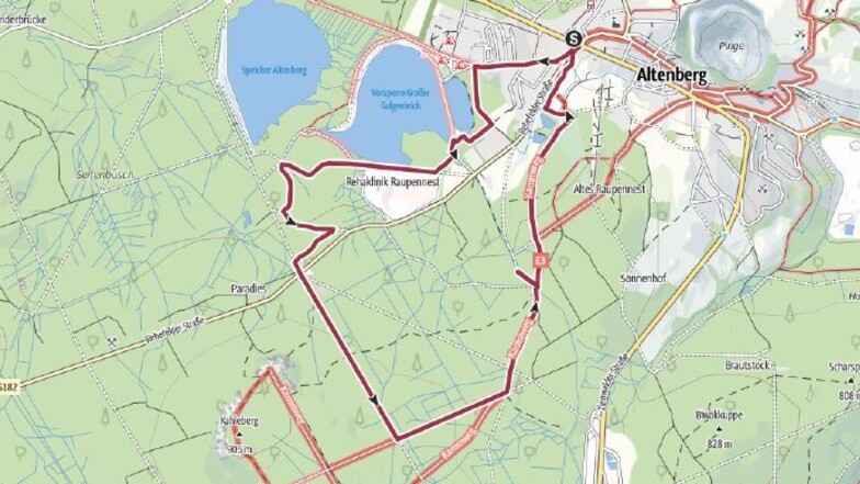Route "Kneipp-Gesundheitswanderung"