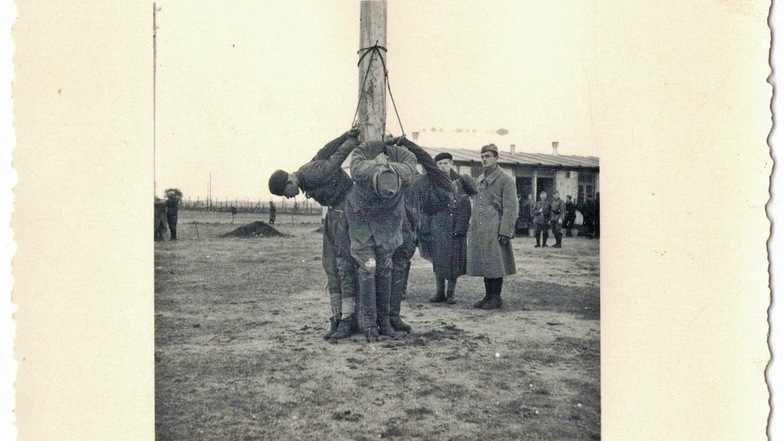 Das Pfahlhängen als Bestrafungsmethode war in Deutschland eigentlich verboten - wurde aber zumindest zeitweise in Zeithain geduldet.