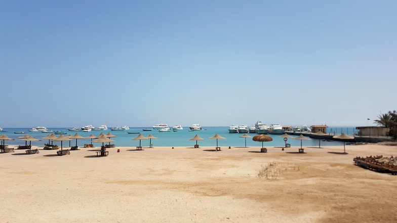 Kommt keine Sonderregelung, könnten die Strände im ägyptischen Hurghada noch länger menschenleer bleiben.