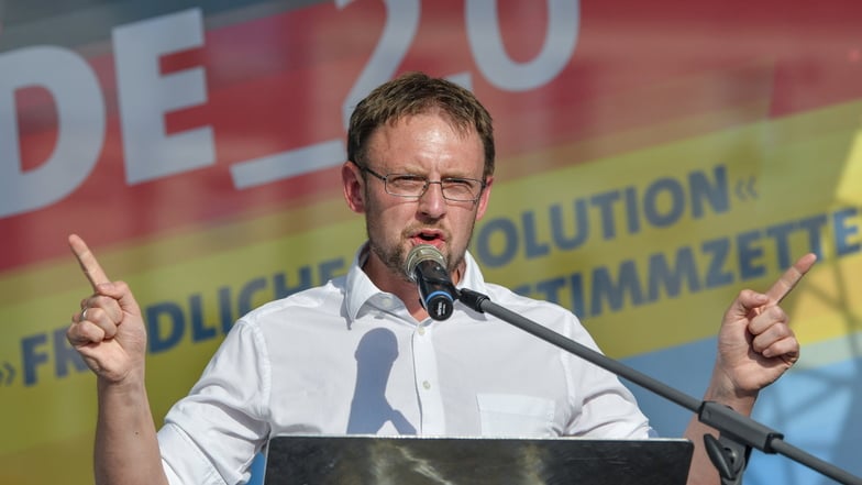 Bei der Bürgermeisterwahl in der sächsischen Kleinstadt Großschirma tritt als einzige Partei die AfD an.