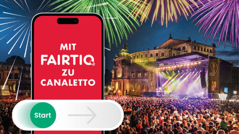 Stress- und staufrei aufs Canaletto Stadtfest: Mit FAIRTIQ ist das absolut kein Problem!