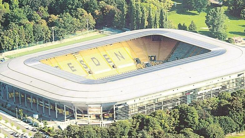 Glücksgas-Arena Dresden: Bauzeit 2008–2009, Auftragsvolumen 1,6 Millionen Euro.