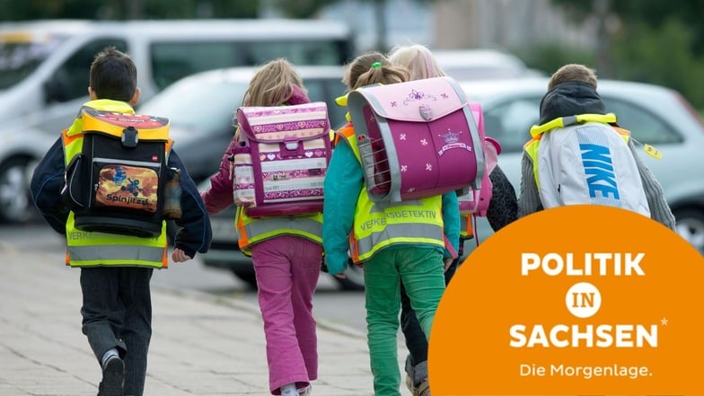 40.500 sächsische Kinder haben heute ihren ersten Schultag.