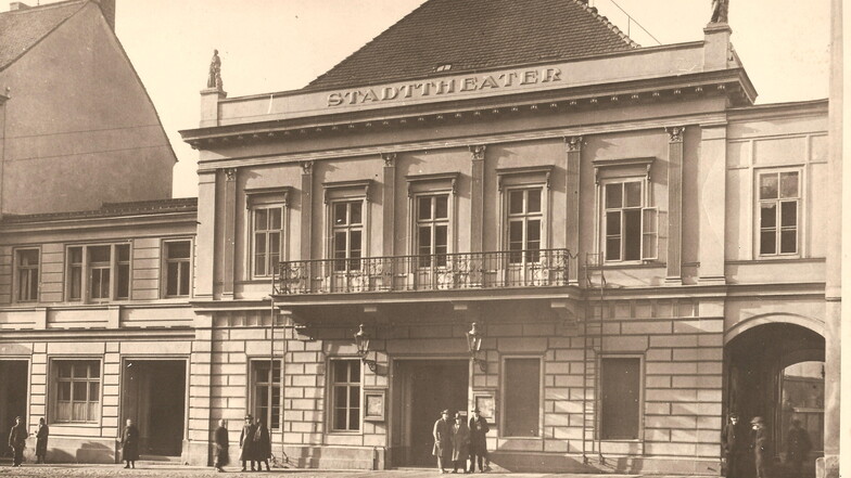 Das ehemalige Stadttheater auf der Zittauer Neustadt.