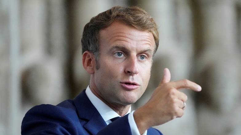 Emmanuel Macron will noch einmal Präsident von Frankreichwerden - er amtiert für eine zweite Amtszeit.