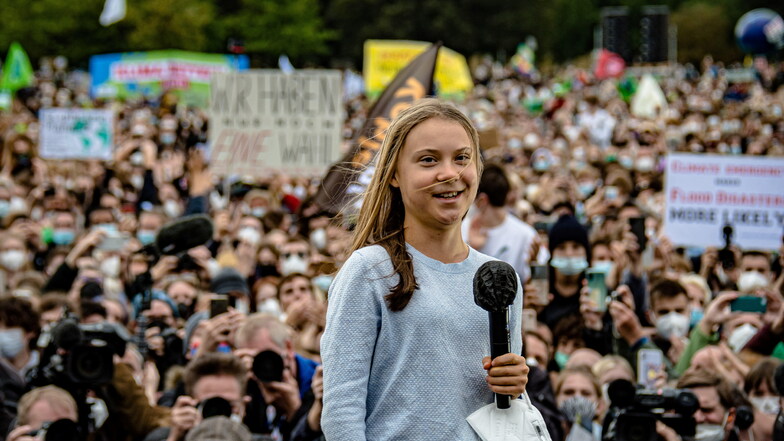 Globaler Klimastreik mit Greta Thunberg in Berlin
