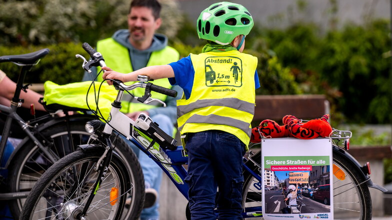 Mit der Fahrraddemo durch Bautzen soll der Forderung nach kinderfreundlicher und sicherer Mobilität Nachdruck verliehen werden.