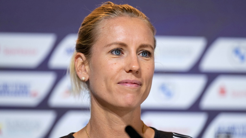 Karla Borger, Beachvolleyballerin, ist seit 2021 Präsidentin des Vereins Athleten für Deutschland.