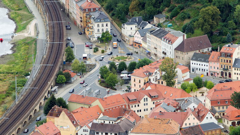 Die B172 ist die wichtigste Verkehrsader in der Sächsischen Schweiz. In Königstein wird sie zum Nadelöhr.