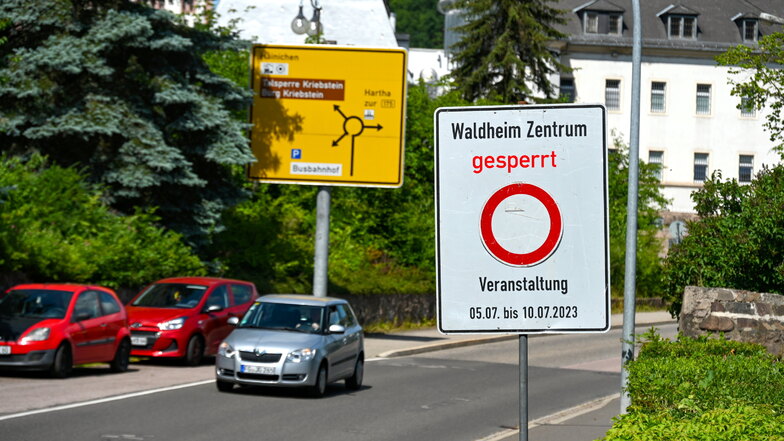 Zur 825-Jahrfeier in Waldheim gelten seit vergangener Woche über das kommende Festwochenende hinweg bis voraussichtlich Montag verschiedene Verkehrsbeschränkungen.