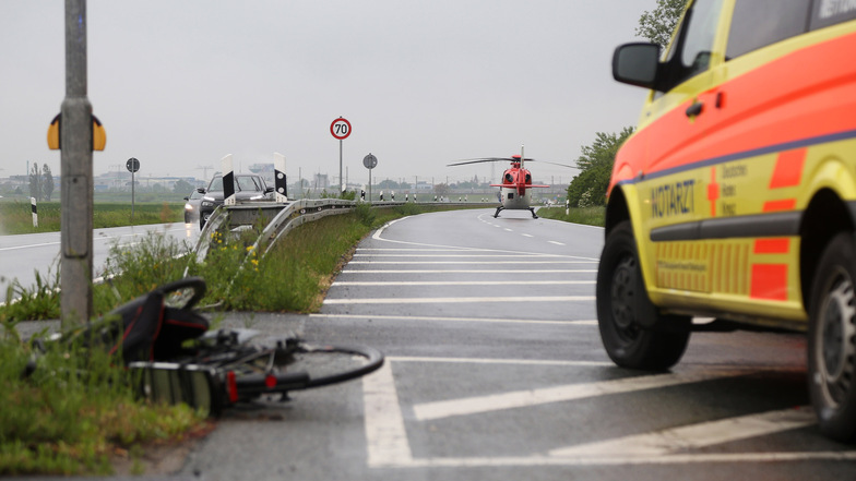 Der Unfall ereignete sich direkt an der Kreuzung Röderau/Moritz.