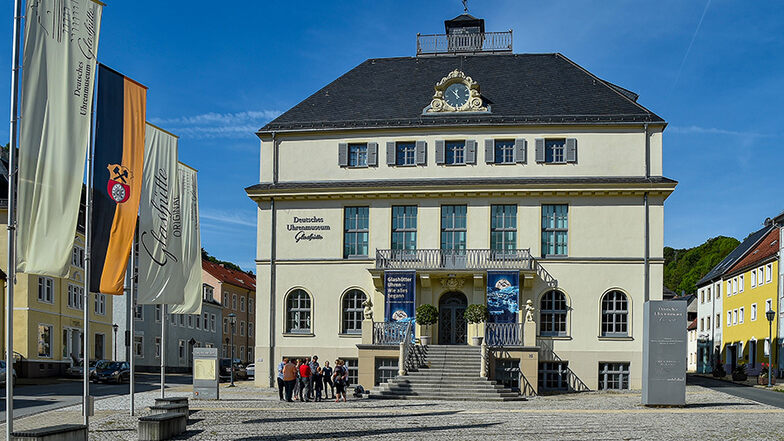 Das Deutsche Uhrenmuseum in Glashütte.