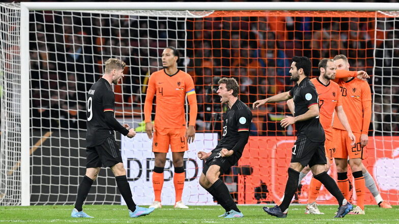 Müllers Tor reicht nicht: DFB-Team mit 1:1 gegen Niederlande