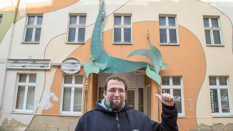 Stefan Bittner kennt man in Görlitz als größten Harry-Potter-Fan. Das würde er gerne zu seinem Beruf machen.