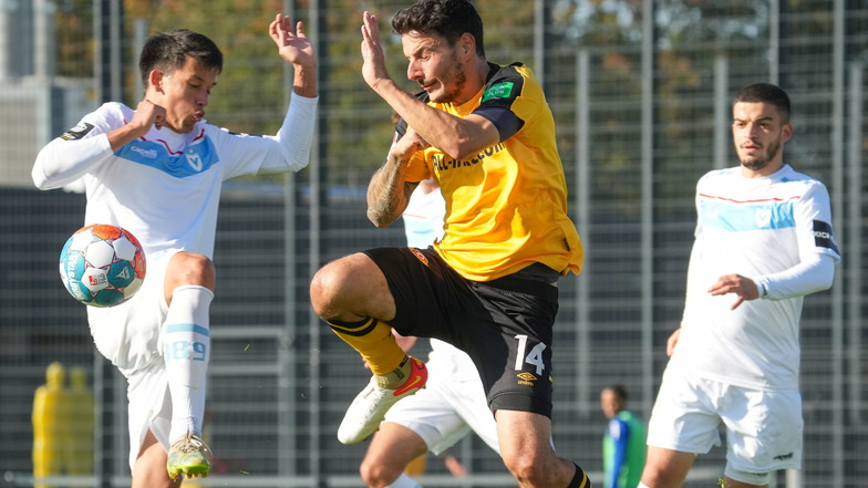 Philipp Hosiner durfte gegen Vitkoria Berlin von Beginn an stürmen und erzielte schon früh das 1:0 für Dynamo.