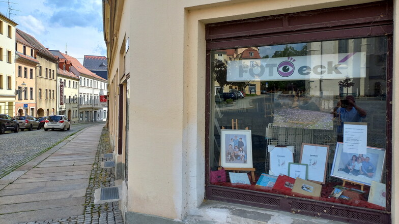 Das Fotoeck an der Ecke Klosterplatz/Brüderstraße in Zittau ist derzeit geschlossen.