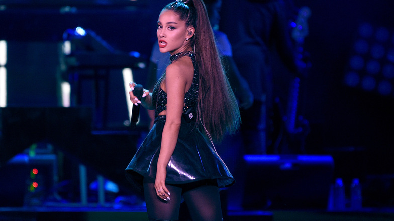 Ariana Grande bei einem Konzert auf dem "Wanga Tanga"-Festival in Kalifornien.