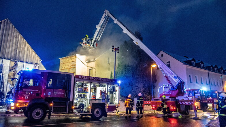 Geringswalde: Polizei gibt Brandhaus wieder frei