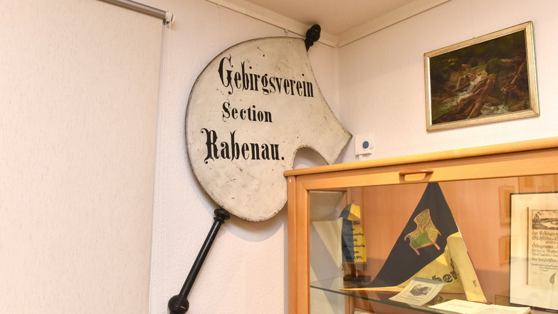 Die Rabenauer Sektion des Sächsischen Gebirgsvereins, der ein Teil der Ausstellung gewidmet ist, war Motor der Sammlung des Stuhlbaumuseums.