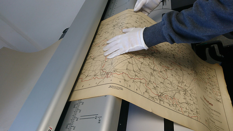 In den vergangenen Wochen wurde das gesamte Kartenmaterial des Stadtmuseums Hoyerswerda digitalisiert.