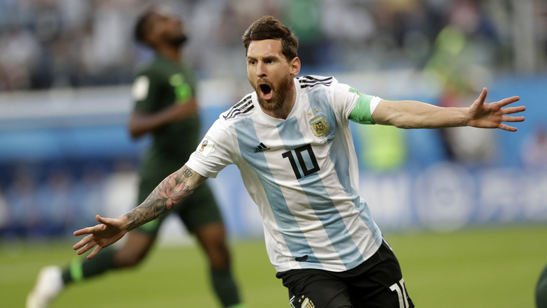 Lionel Messi könnte im März mit Argentinien im Rudolf-Harbig-Stadion auflaufen.