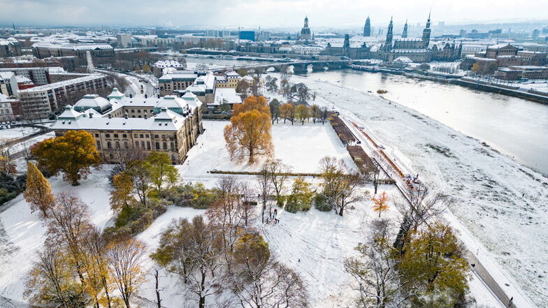 Wetterdienst erwartet weitere Schneefälle in Sachsen