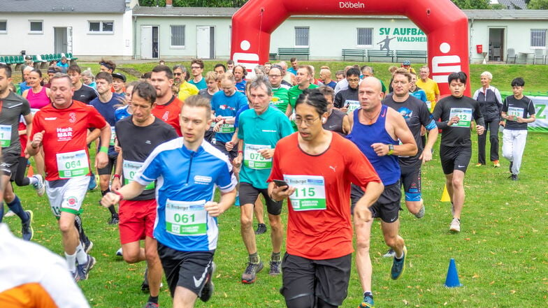 117 Sportler gingen letztes Jahr auf die Strecken des Waldheimer Eichberglaufes. Am Sonnabend erlebt das Event seine 42. Auflage.