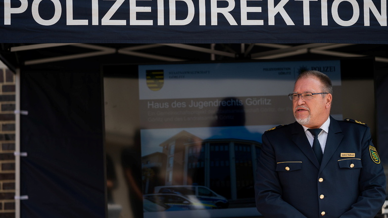 Der Görlitzer Polizeipräsident Manfred Weißbach konnte sich jetzt über eine gute Ermittlungsarbeit seiner Beamten freuen.