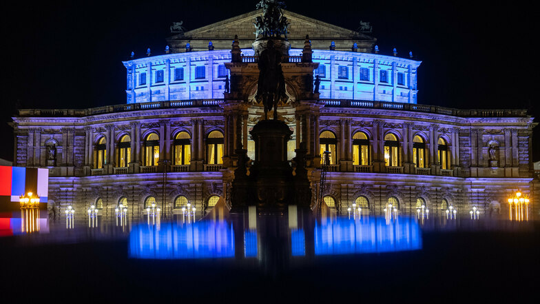 Die Semperoper in Dresden war auch 2018/19 der größte Nutznießer von Sponsoring durch die Wirtschaft.