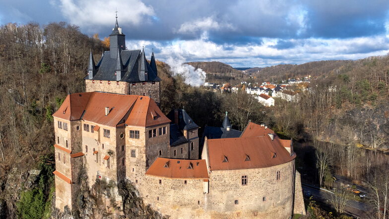 Ein beliebtes Fotomotiv sind beide Burgen, Kriebstein genauso wie Mildenstein.