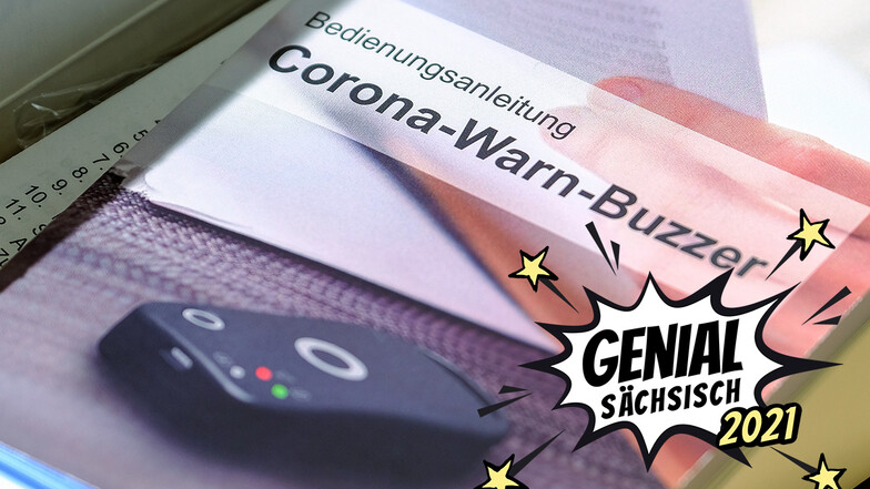 Der Corona-Buzzer kann über Bluetooth Kontakte mit anderen Menschen erkennen und speichern, die die Corona-Warn-App über ihr Smartphone oder ebenfalls einen Corona-Warn-Buzzer nutzen.