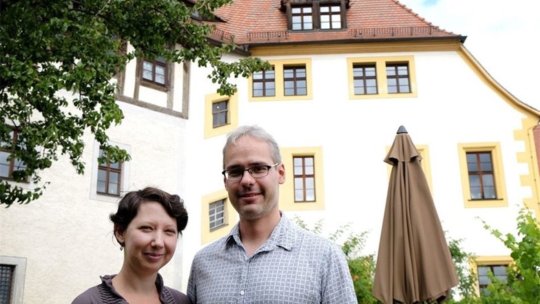 Behutsam und geduldig restaurieren Stephanie Bogin und Martin Lehmann das ehemalige Domherrenhaus Freiheit 6.