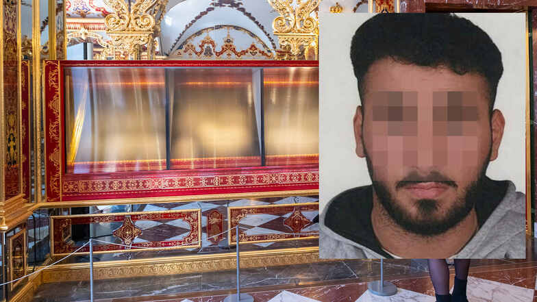 Abdul Majed Remmo ist einer von sechs Angeklagten, denen der Diebstahl der Diamanten aus dem Grünen Gewölbe Dresden im November 2019 vorgeworfen wird.