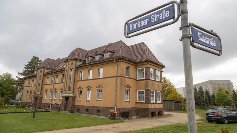 Dieses historische Wohnhaus an der Horkaer Straße soll als Erstes mit den Geldern aus der Städtebauförderung saniert werden.