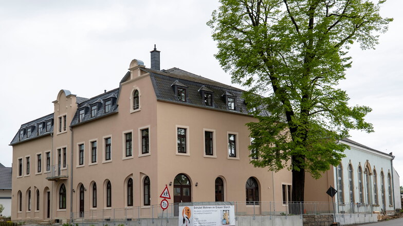 Im ehemaligen Gasthof Grauer Storch in Pirna-Mockethal ist Betreutes Wohnen entstanden.