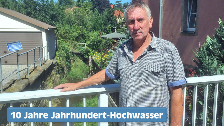 Horst Schneider wohnt in Löbau direkt an der Seltenrein.