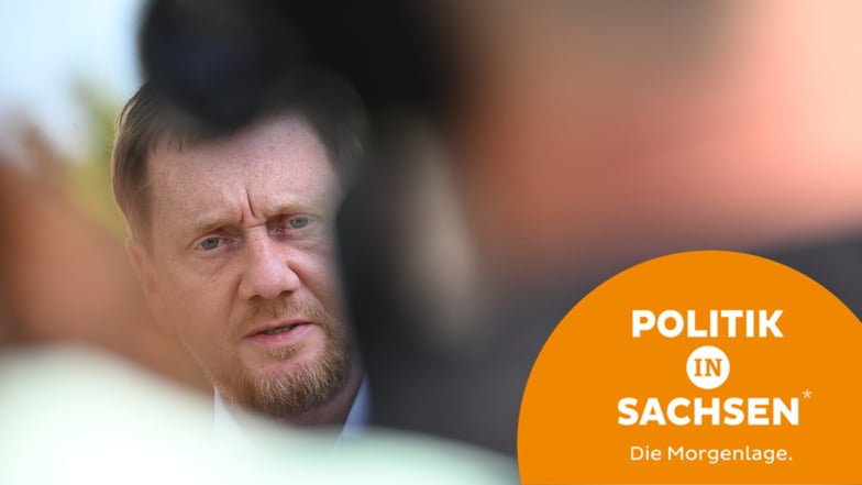 Sachsens Ministerpräsident Michael Kretschmer (CDU) sprach am Montag vor der Präsidiumssitzung der CDU im Konrad-Adenauer-Haus zu Journalisten. Bei der Europawahl 2024 wurde die CDU die stärkste Kraft.