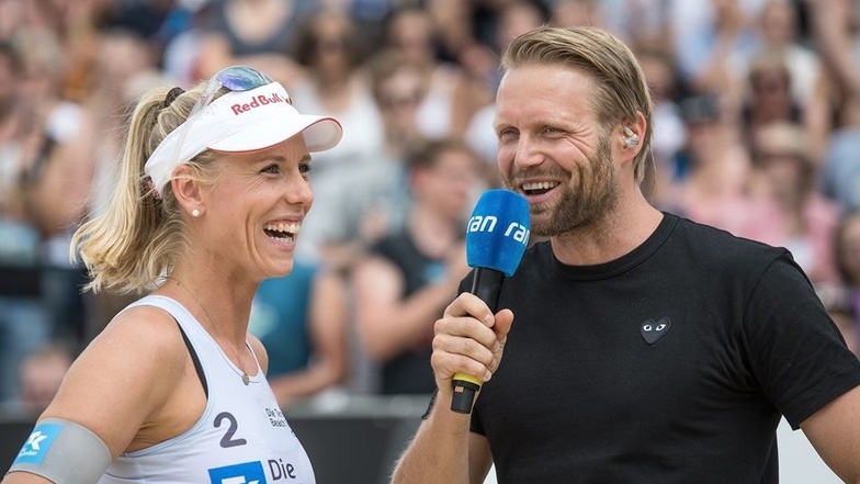 Ihre Partnerin Karla Borger wurde nach dem Erfolg in Dresden vom deutschen Beach-Olympiasieger Julius Brink interviewt. Die Spiele 2020 hat das neue Duo auch in der internen Zielvorgabe stehen.