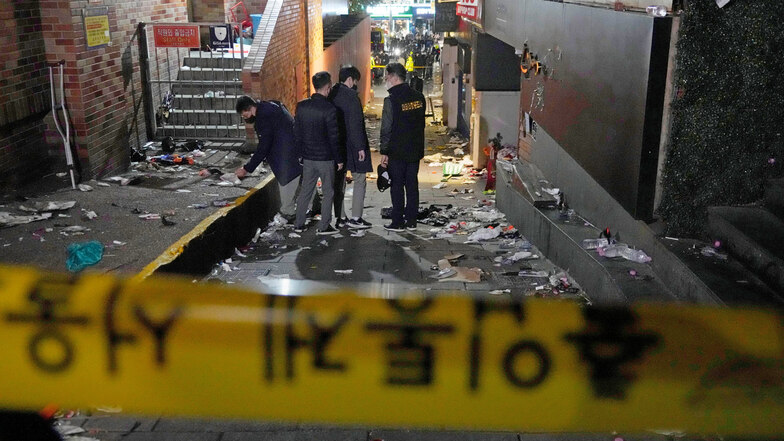 Polizist nach Ermittlungen wegen Massenpanik in Seoul tot aufgefunden